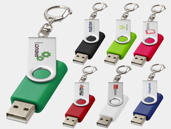 Clé USB personnalisée cuir - Clé USB publicitaire - Goodies