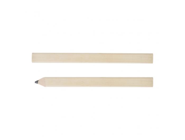 Crayon en bois naturel avec gomme avec impression quadri